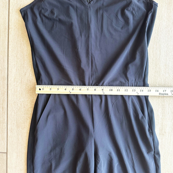 Athleta Brooklyn Black Jumpsuit 8 - Picture 8 of 9